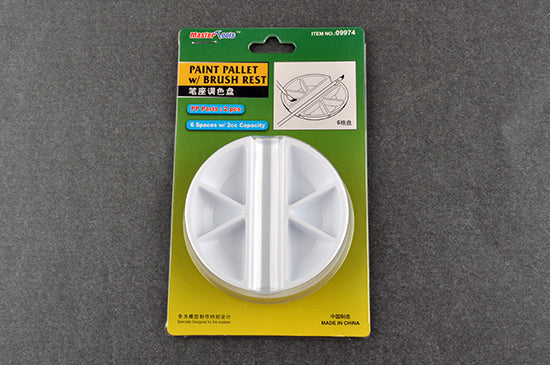 Master Tools Paint Pallet with Brush Rest | 9580208099743
