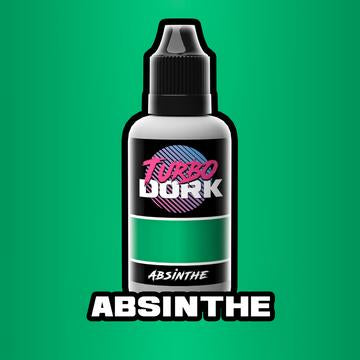 Turbo Dork Absinthe Metallic Acrylic Paint 20ml Bottle | 631145994789