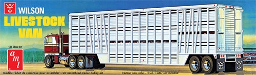AMT 1/25 Wilson Livestock Van Trailer | 849398024447