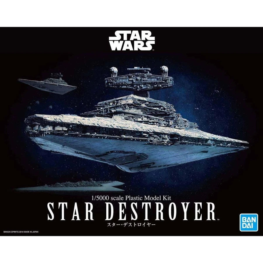 Bandai Star Destroyer 'Star Wars', Bandai Star Wars Plastic Vehicle 1/ 5000 Model | 4573102576248