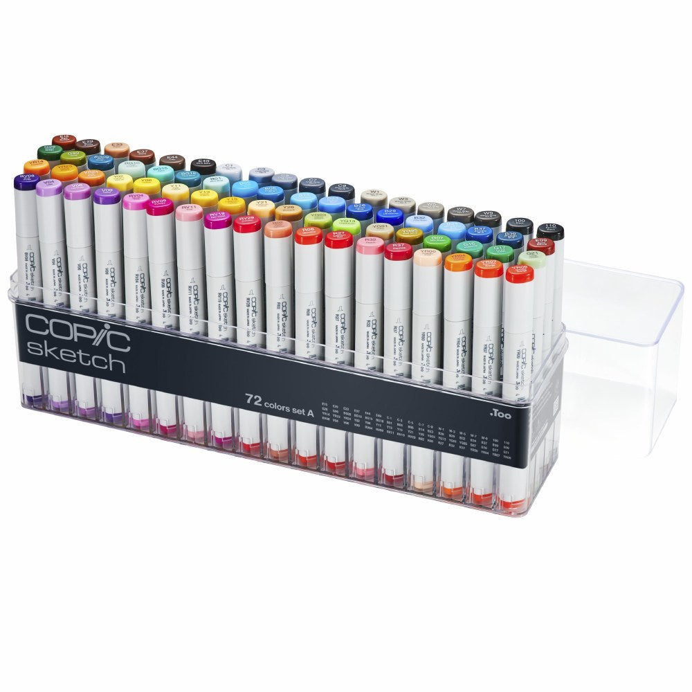 Copic Sketch Marker 72Pc Set A | 4511338063163