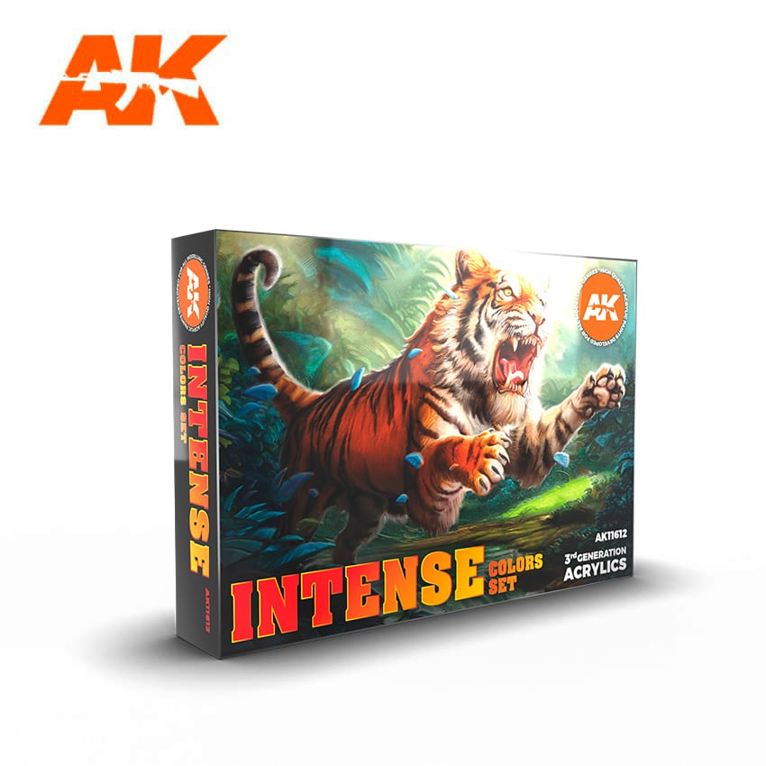 AK Interactive 3G Intense Colors Set | 8435568308091