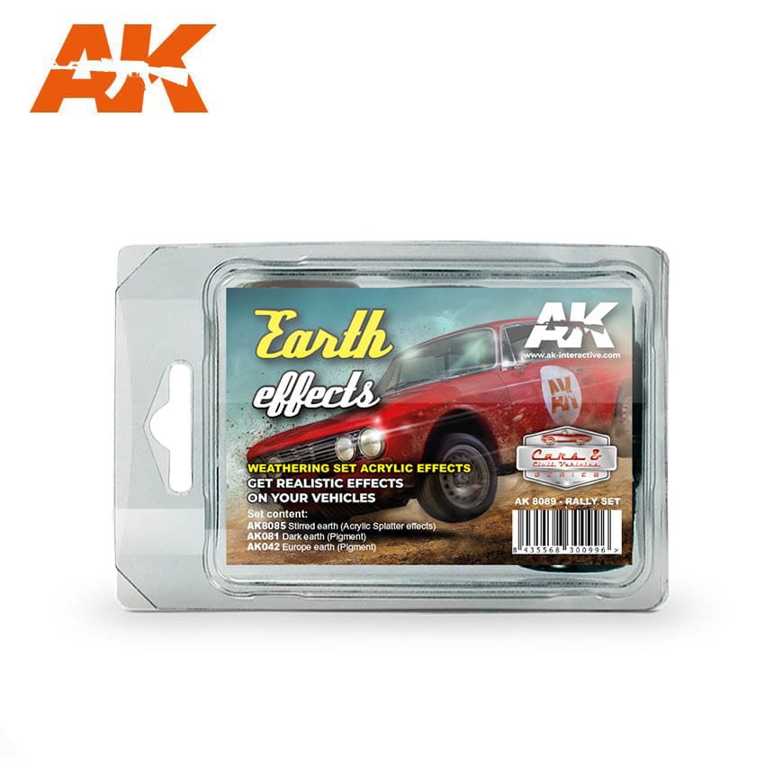 AK Interactive Earth Effects (Rally Set) | 8435568300996