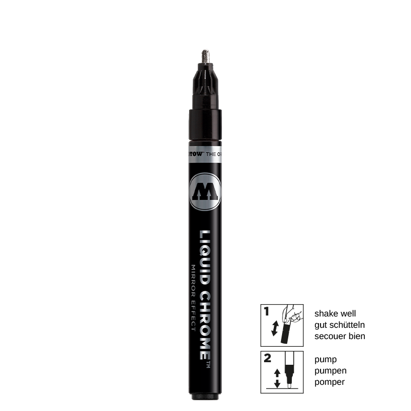 Molotow Liquid Chrome Marker, 2mm | 4250397625485