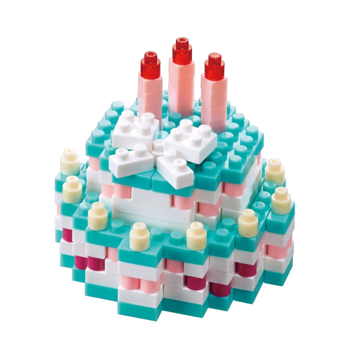 Nanoblock Collection Series 'Foods' Birthday Cake | 4972825205051