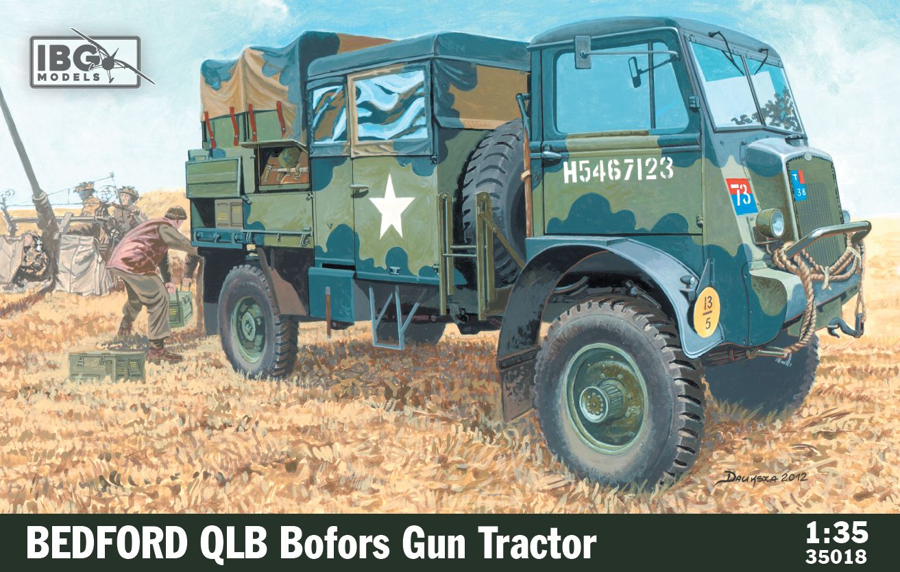 IBG Models 1/35 Bedford QLB Bofors Gun tractor | 5907747900431