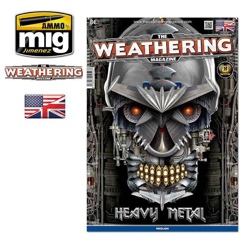 Ammo Mig The Weathering Magazine No 14: Heavy Metal (English) | 8432074045137