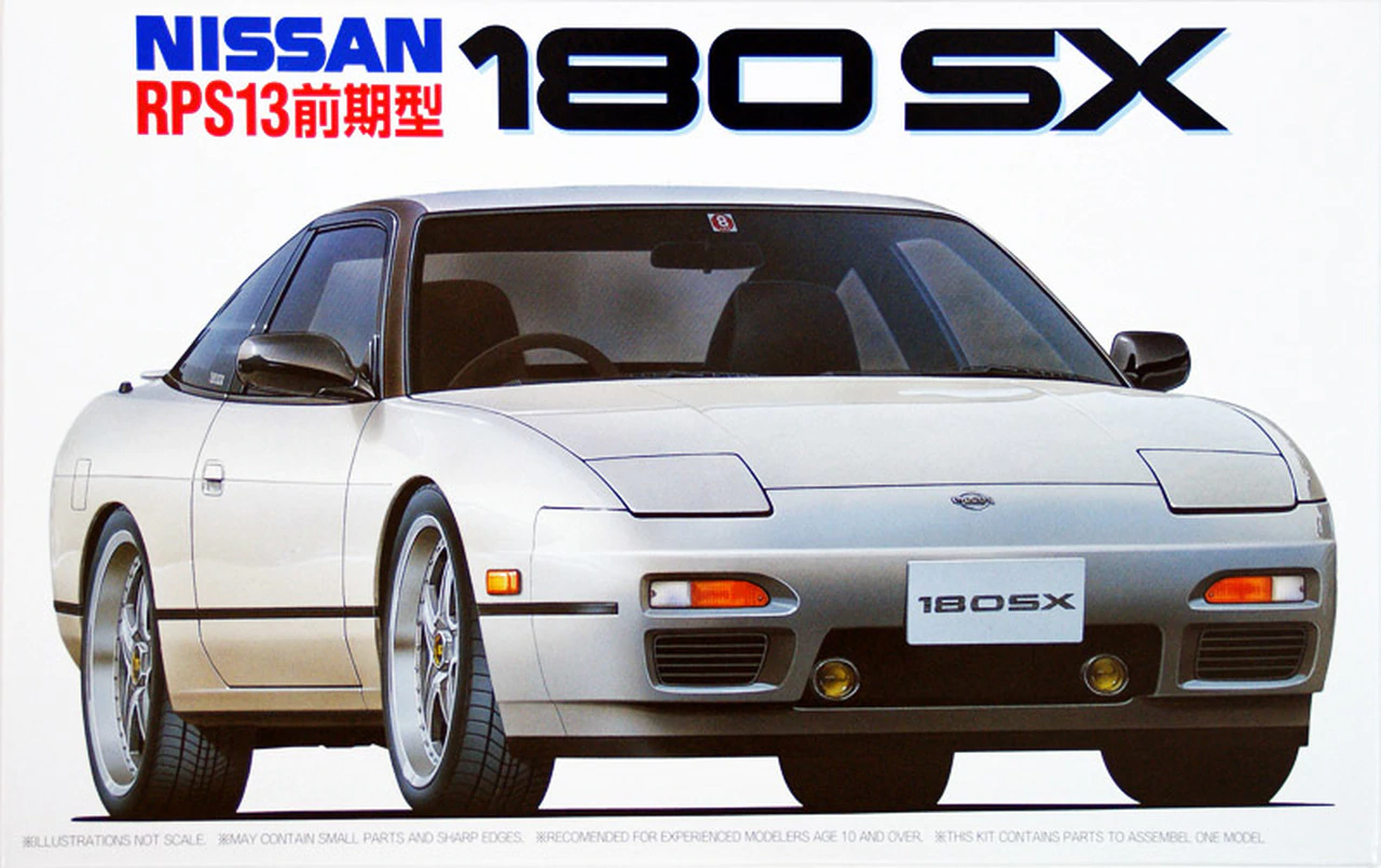 Fujimi 1/24 Nissan RPS13 Early type 180SX Type II
