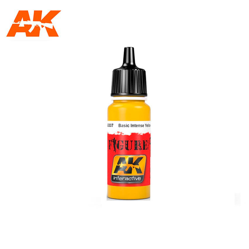 AK Interactive Basic Intense Yellow | 8436564920454