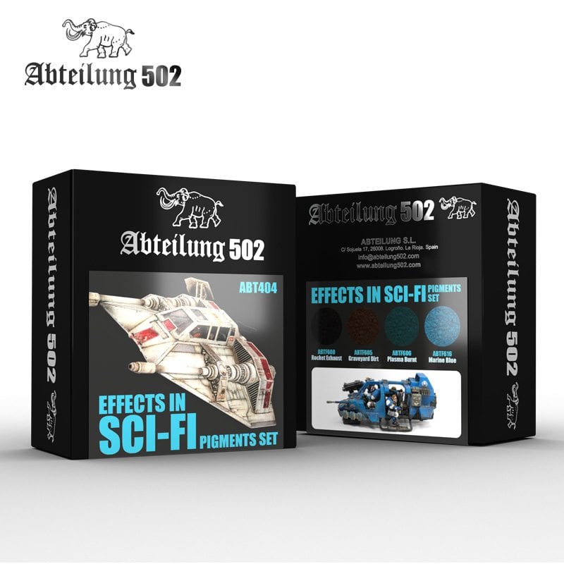 Abteilung502 Effects In Sci-Fi - Pigment Set | 8436564923424