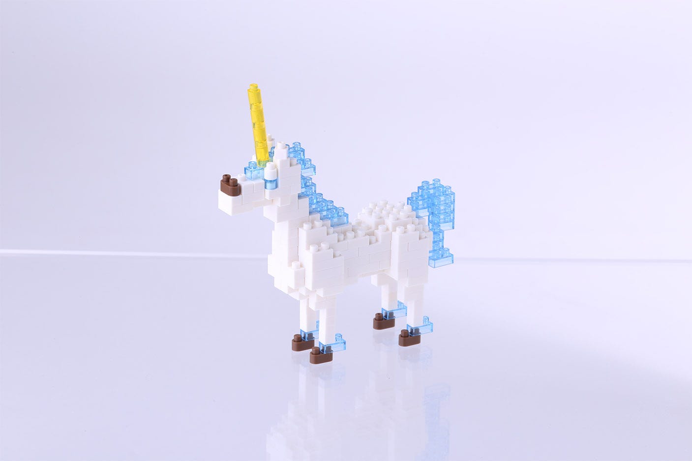 Nanoblock Collection Series, Unicorn 'Fantastic Animals' | 4972825201961