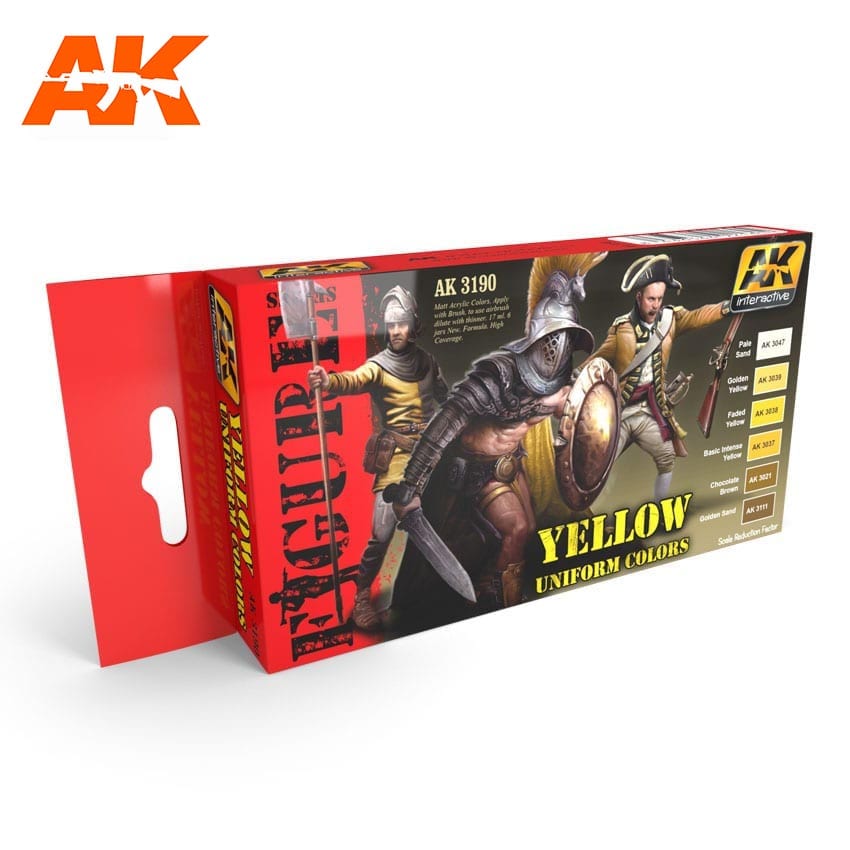 AK Interactive Yellow Uniform Colors