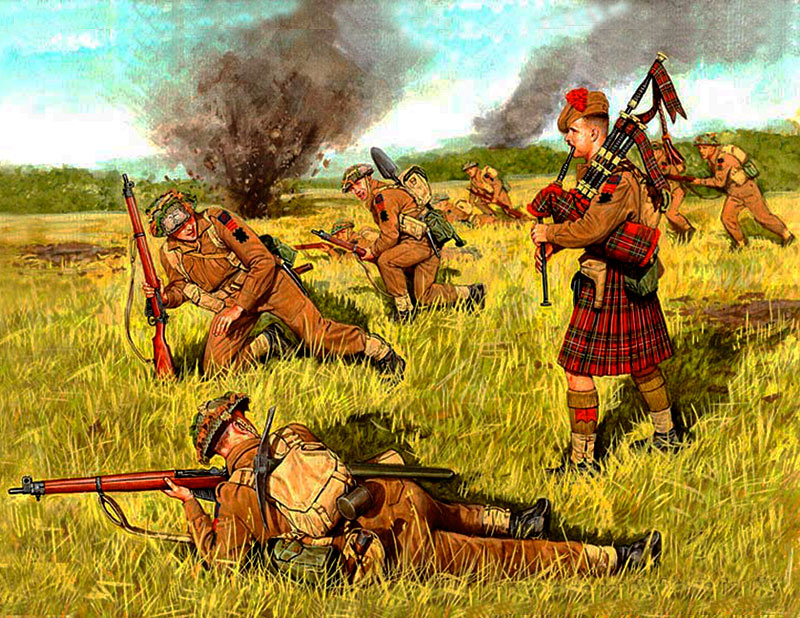MASTER BOX 1/35 Scotland The Brave | 4820113080067