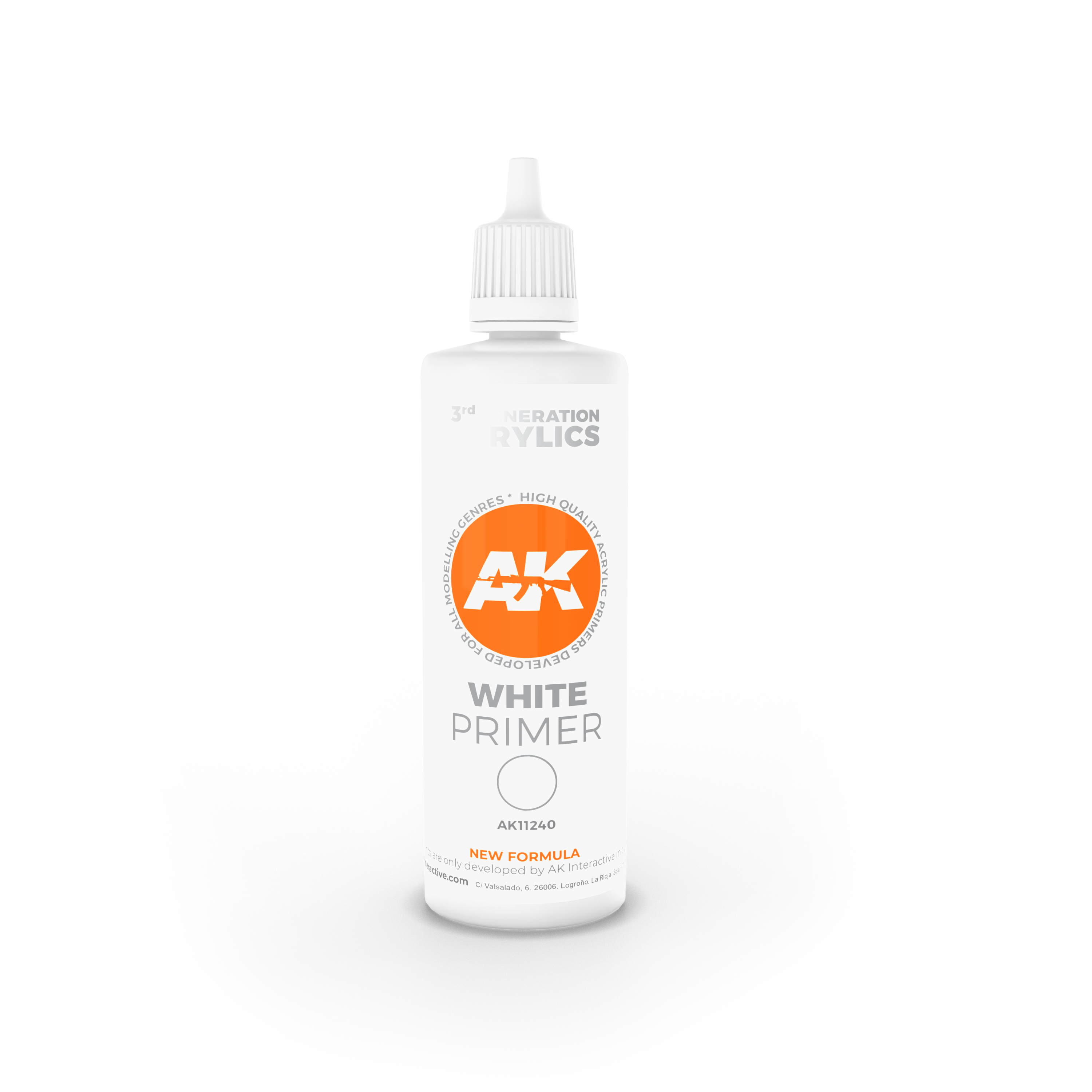AK Interactive 3G White Primer 100ml | 8435568306875