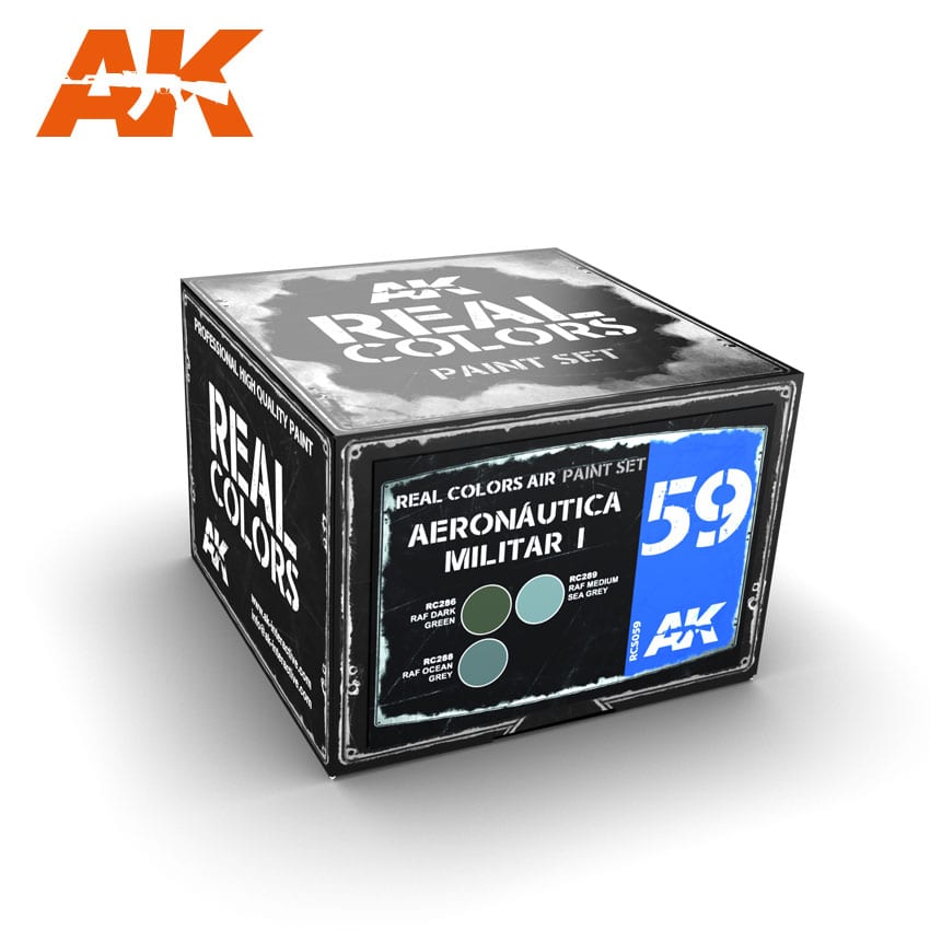 AK Interactive Real Colors Aeronautica Militar I | 8435568300255