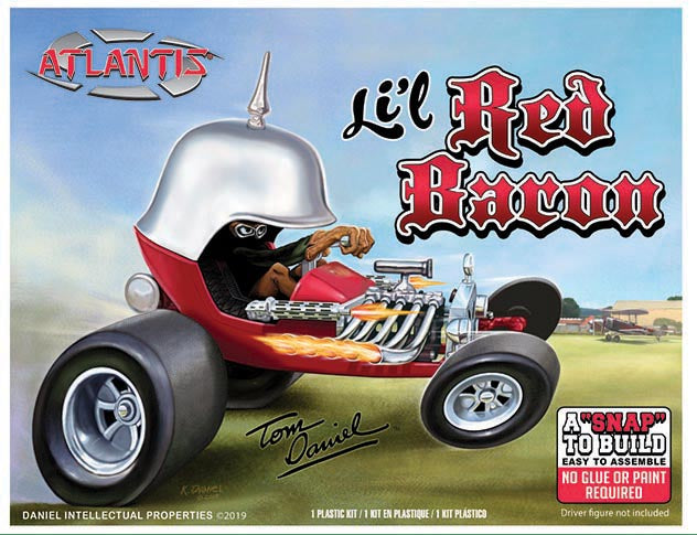 Atlantis 1/32 Li'l Red Baron Snap | 850002740073