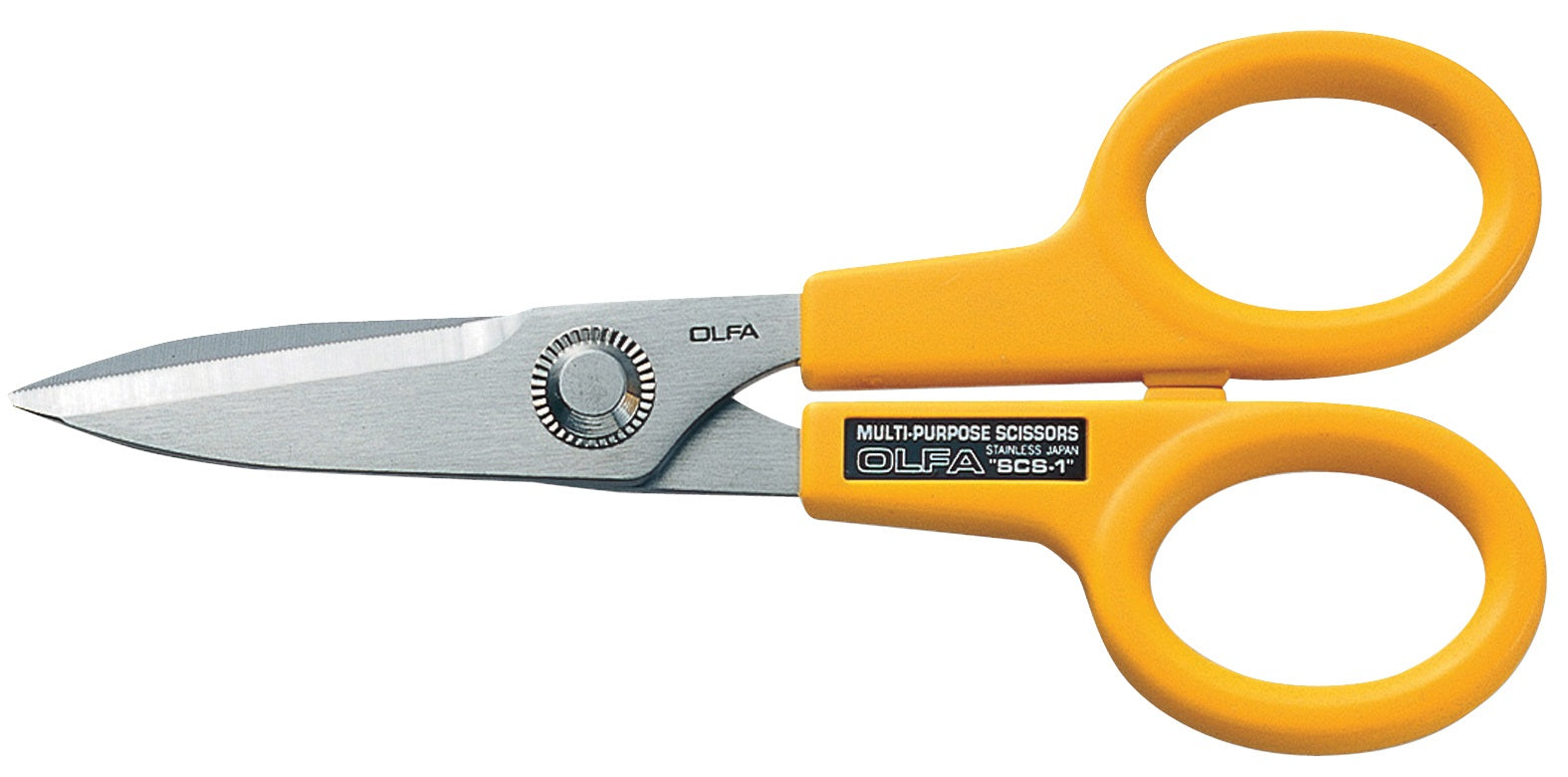OLFA 5' Serrated-Edge Stainlss Steel Scissors (SCS-1) | 91511400403