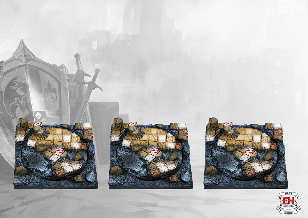 Elrik's Hobbies: Celtic Ruins Bases - Cavalry (PBW8502)
