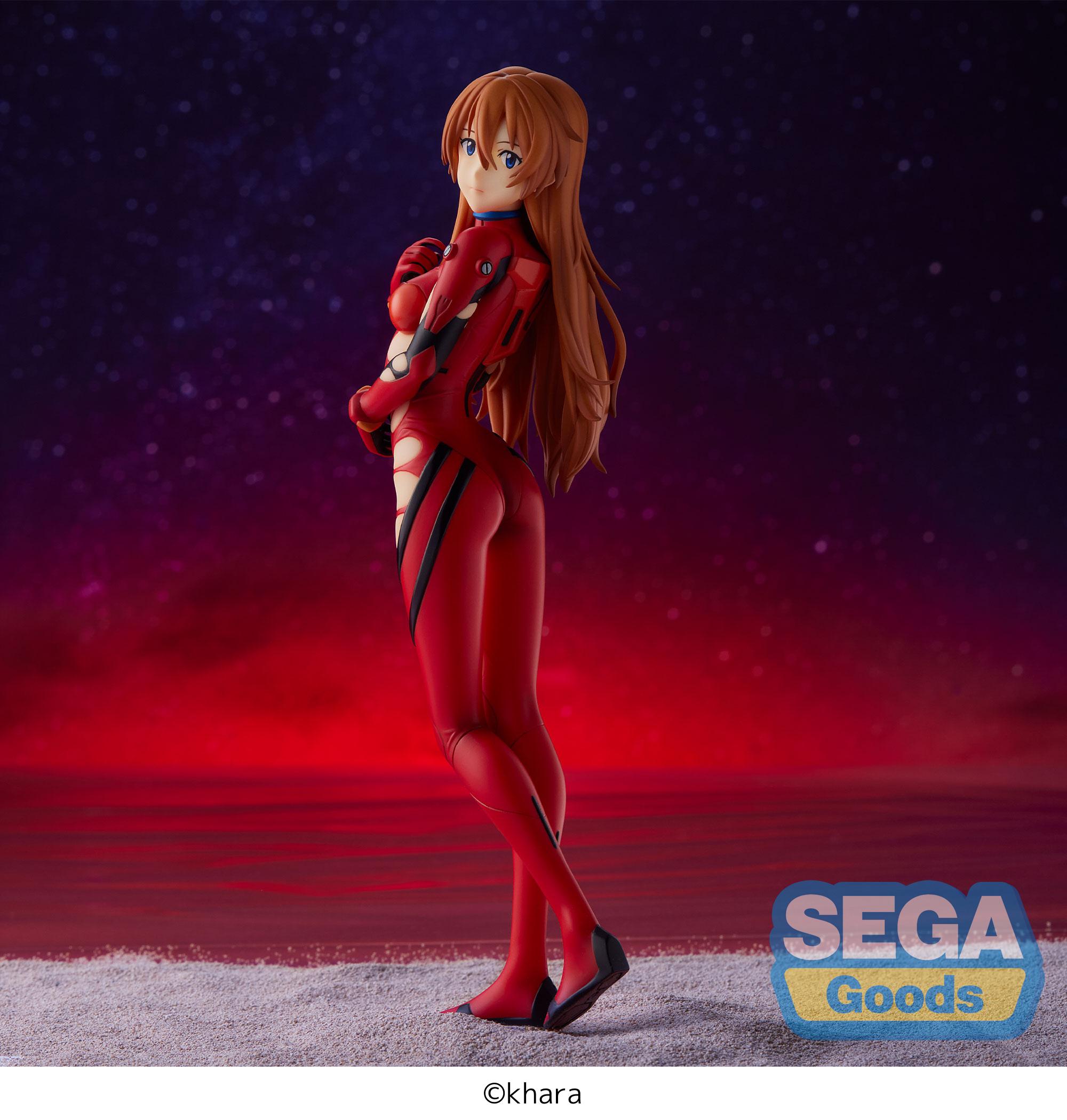 Evangelion: 3.0+1.0 Thrice Upon a Time Series Asuka Langley On The Beach SPM Figure | 4580779502999