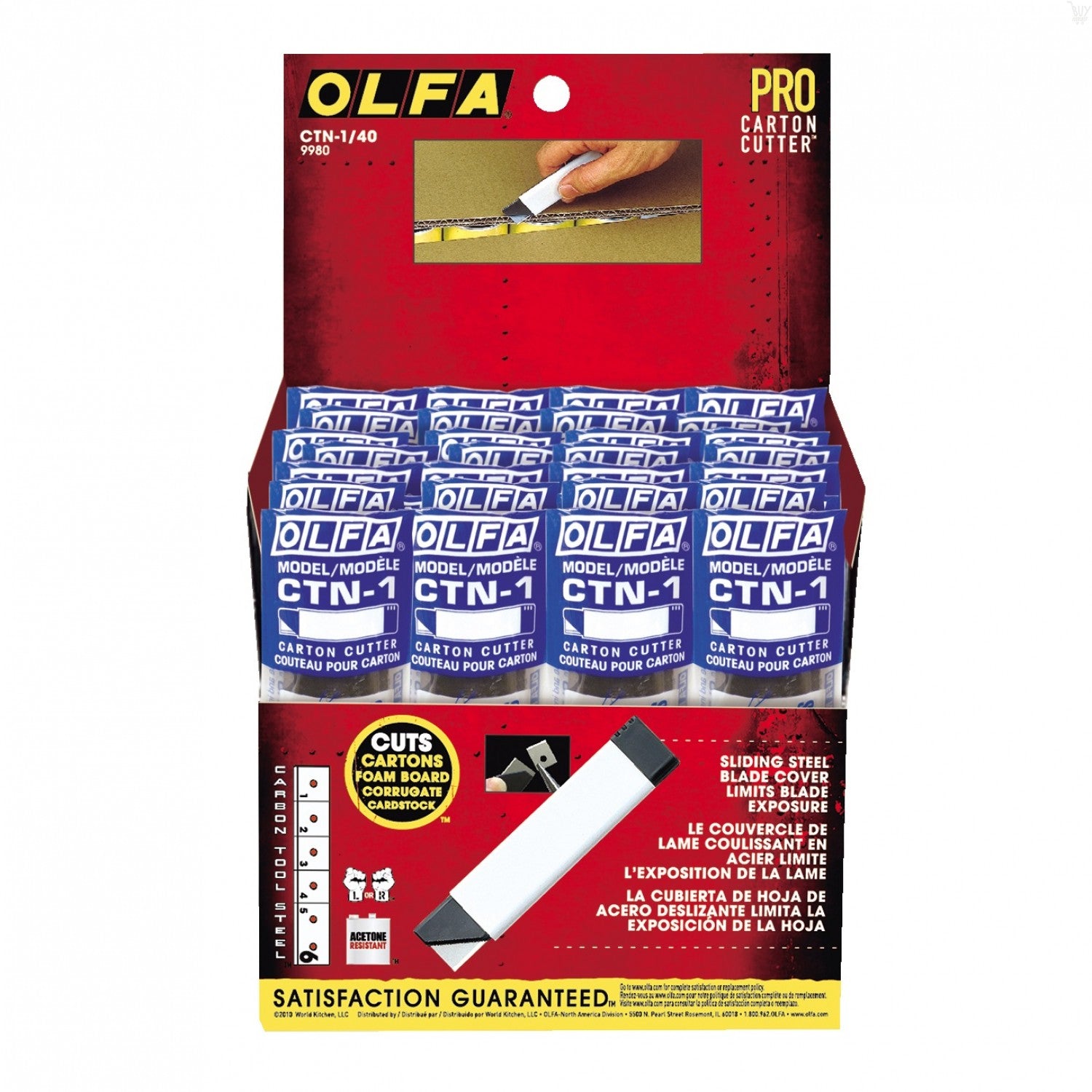 OLFA CTN-1/40 Snap-Off Carton Cutter | 91511400472