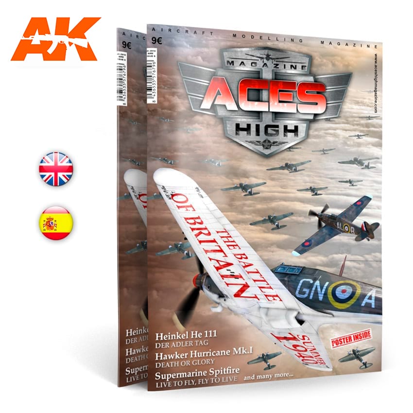 AK Interactive Aces High 06: Battle Of Britain - English | 8436535576796