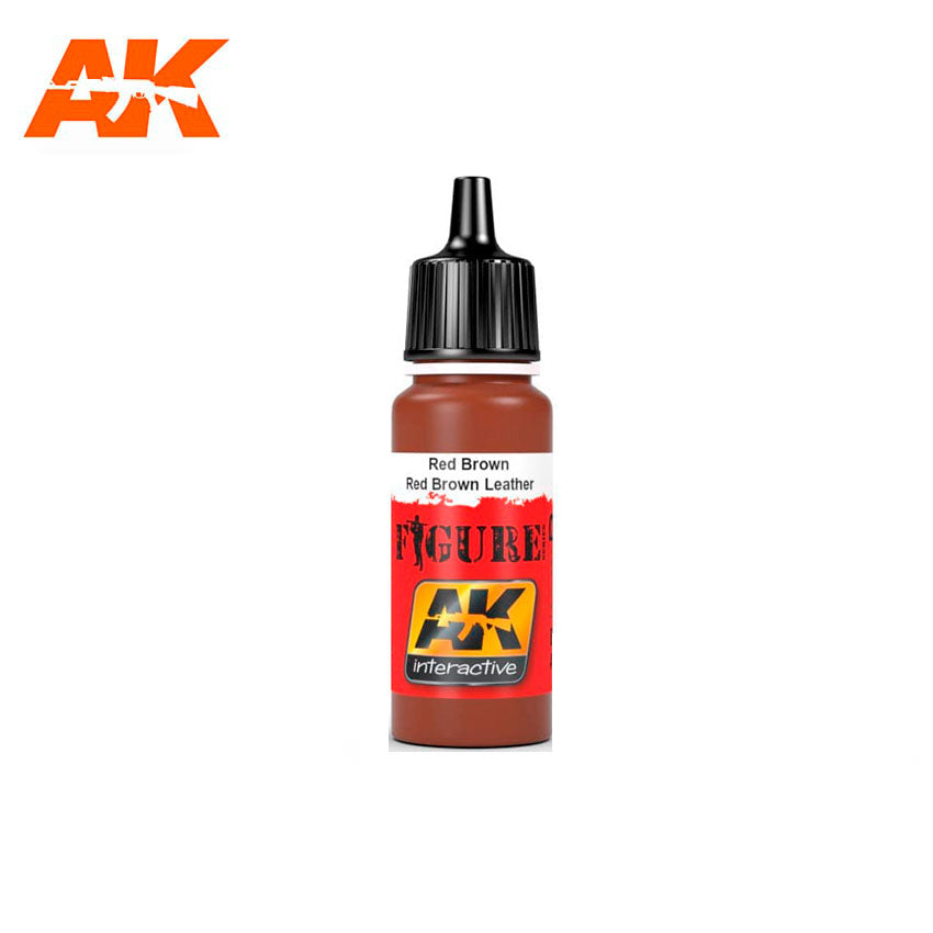 AK Interactive Red Brown / Red Brown Leather | 8436535576246