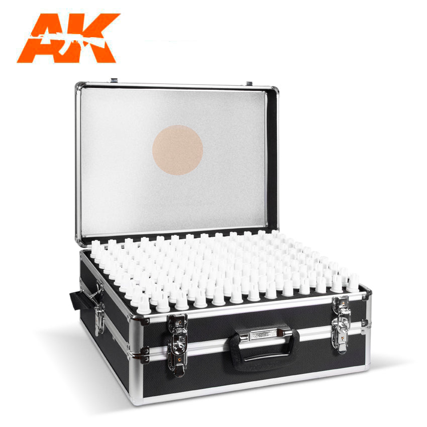 AK Interactive 3G Acrylics Briefcase - 236 Colors Full Range | 8435568308107