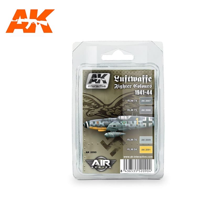 AK Interactive Luftwaffe Fighter Colors 1941-44 | 8436535573573