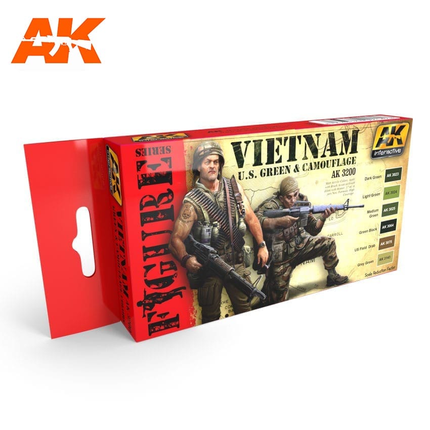 AK Interactive Vietnam U.S. Green & Camouflage
