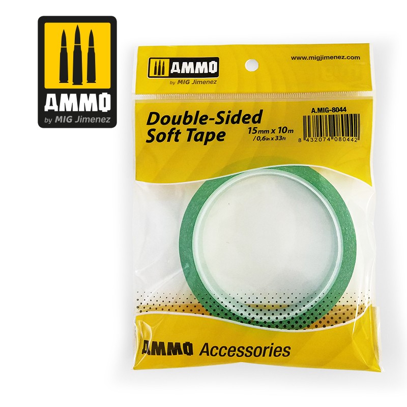 Ammo Mig Double-Sided Soft Tape (15mm x 10m) | 8432074080442