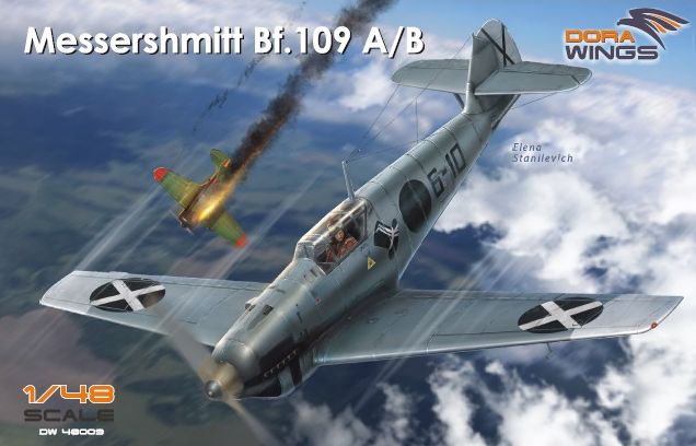 Dora Wings 1/48 Messershmitt Bf.109 A | 4820237050298