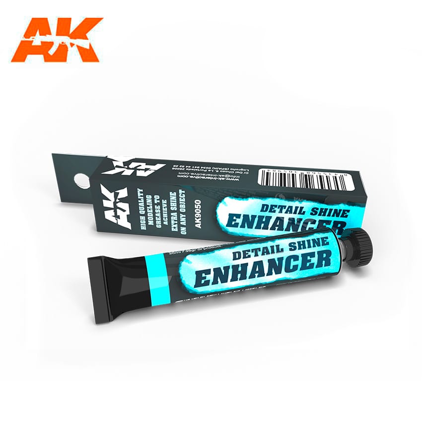 AK Interactive Detail Shine Enhancer, High Quality Modelling Grease, 20ml | 8435568305984