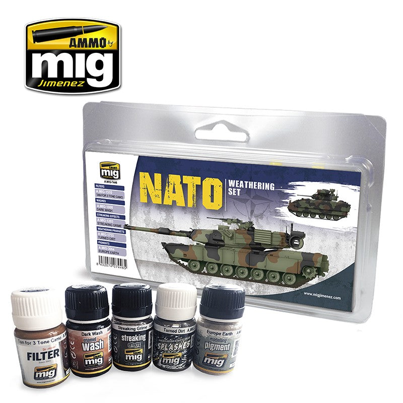 Ammo Mig NATO Weathering Set | 8432074074465
