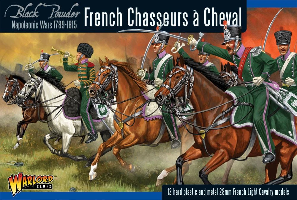 Black Powder French Chasseurs a Cheval Light Cavalry | 5060393701927