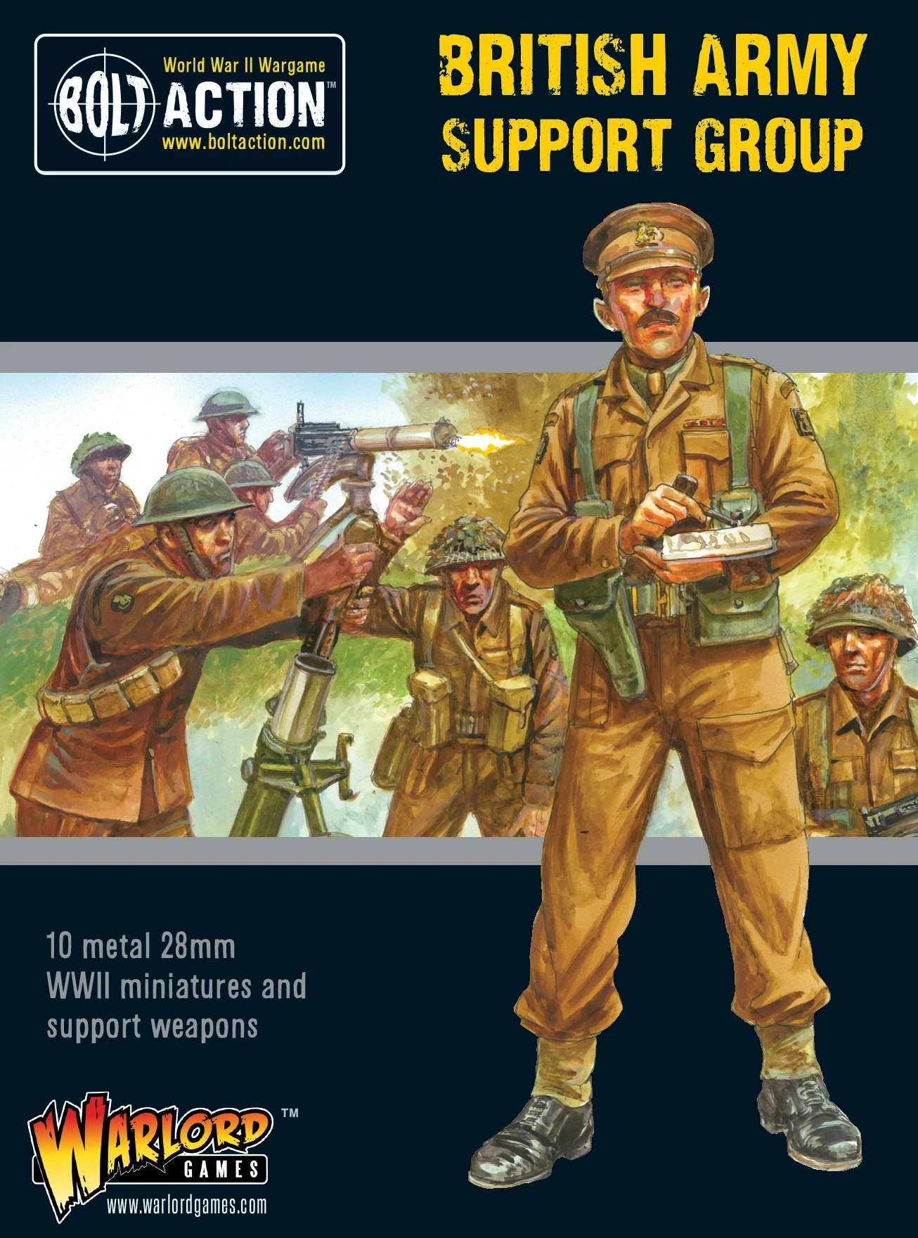 Bolt Action British Army support group | 5060572503052
