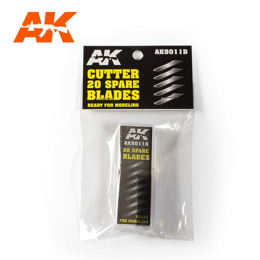AK Interactive Cutter 20 Spare Blades | 8435568305588