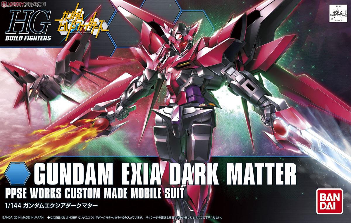 HGBF 1/144 Gundam Exia Dark Matter 013 | 4573102587916