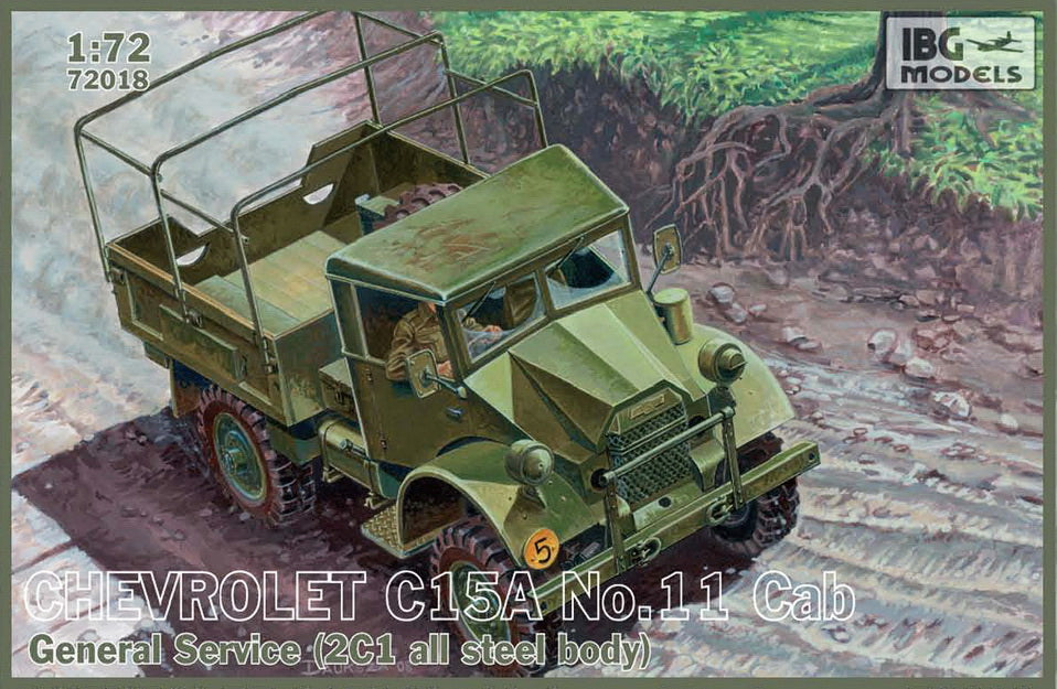 IBG Models 1/72 Chevrolet C.15A No.11 Cab General Service | 5907747900189