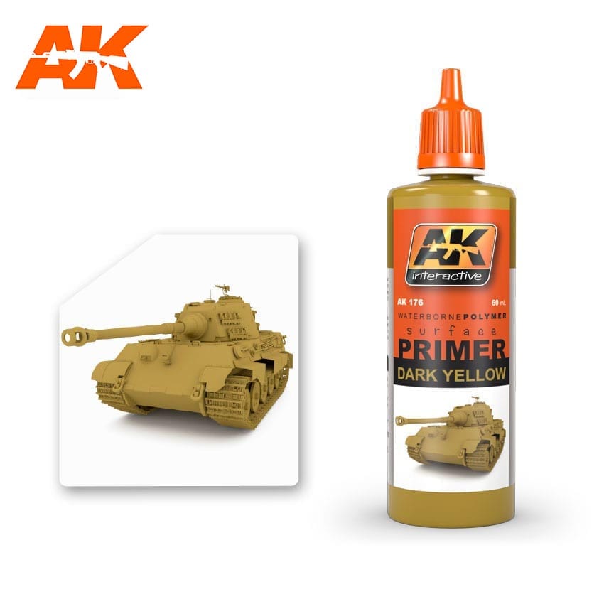 AK Interactive Dark Yellow Primer | 8436535571760