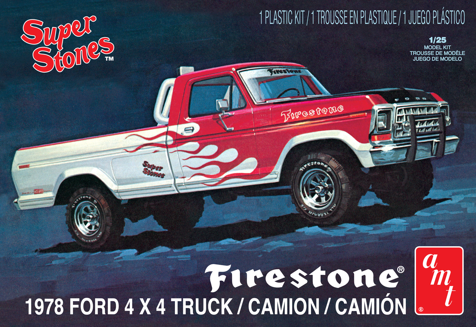 AMT 1/25 1978 Ford Pickup 'Firestone Super Stones' | 849398003503
