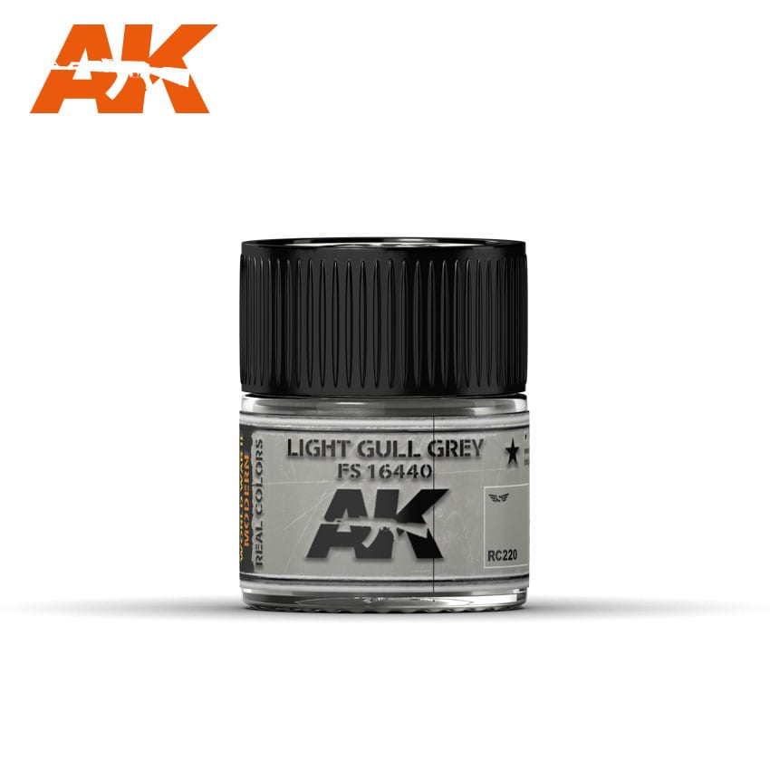 AK Interactive Real Colors Light Gull Grey FS 16440 10ml | 8436564925213