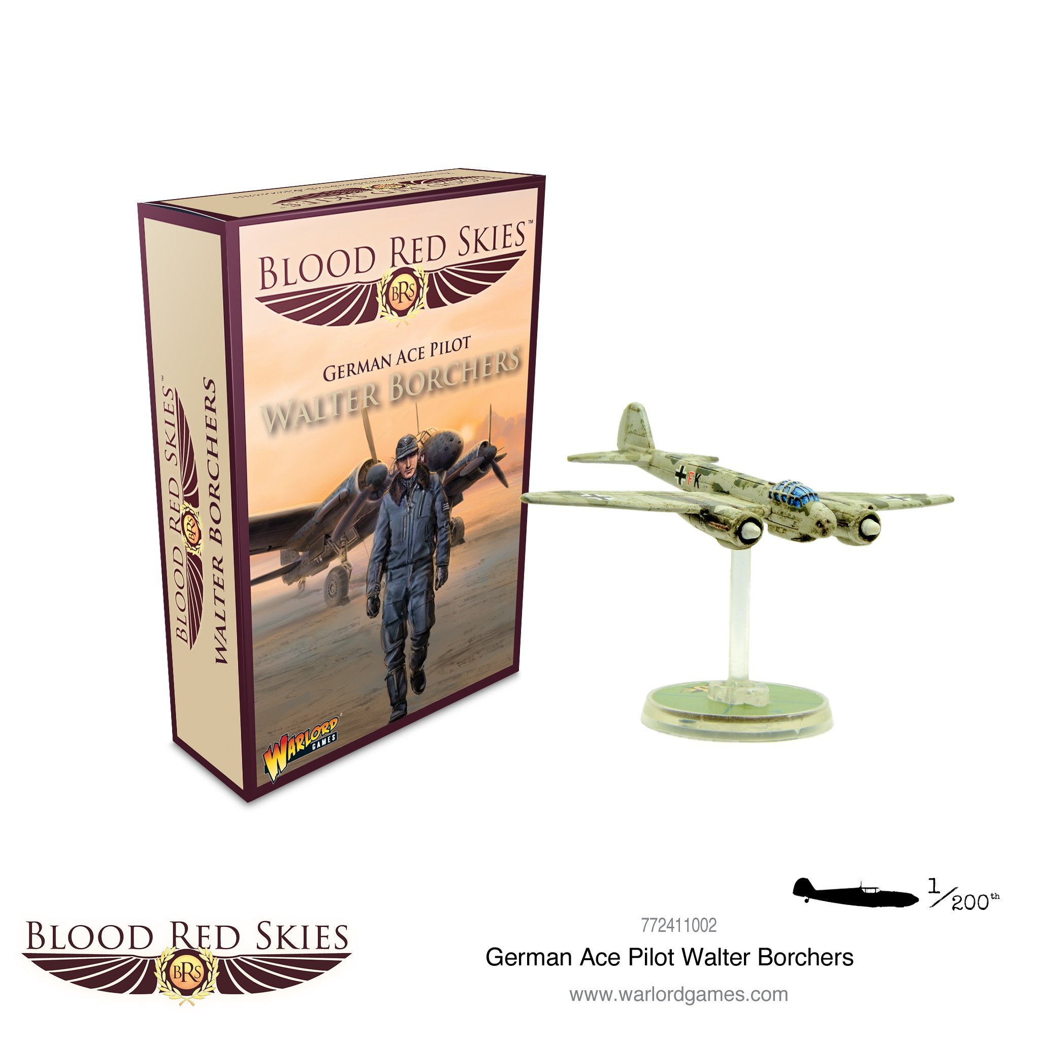 Blood Red Skies German Ace Pilot - Walter Borchers | 5060572505643