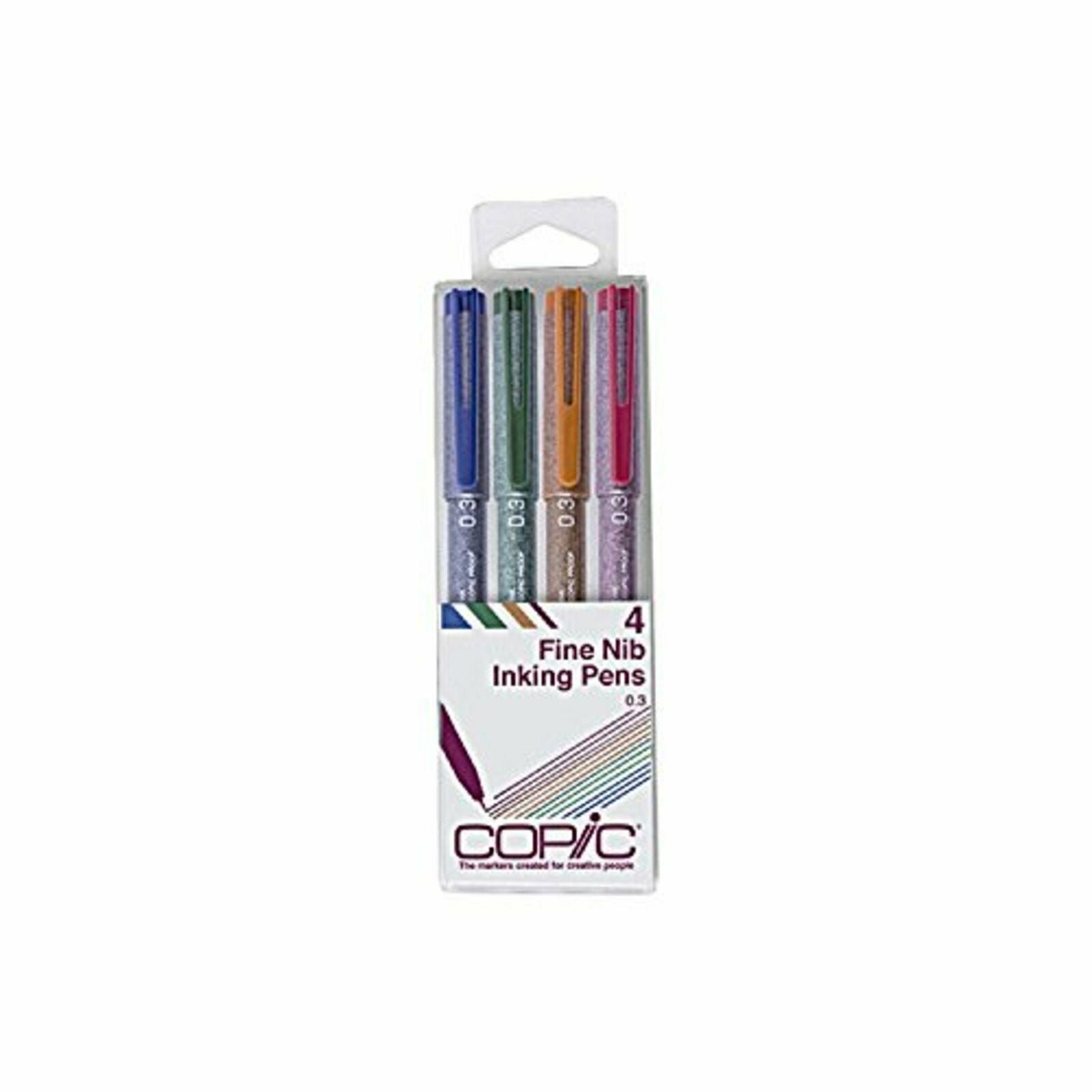 Copic Multiliner 4Pc Fine Nib Ink Pens, Color Set | 4511338052884