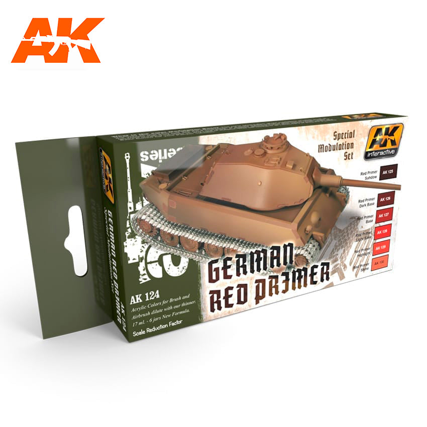 AK Interactive Red Primer Modulation Set | 8436535571241