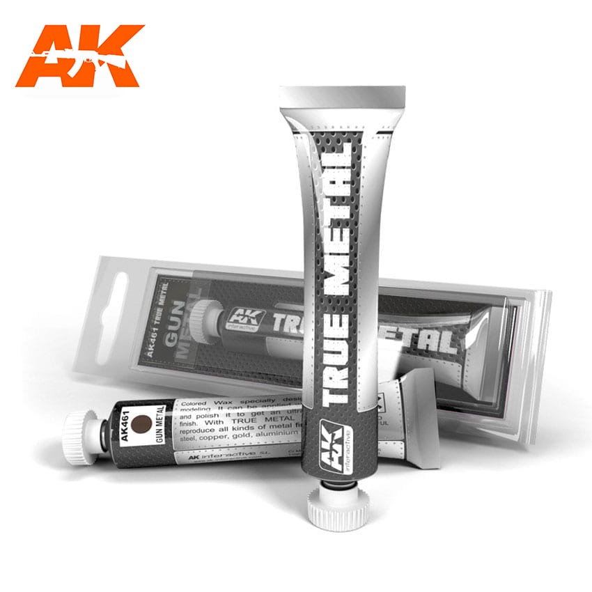 AK Interactive True Metal Gun Metal | 8436535574617