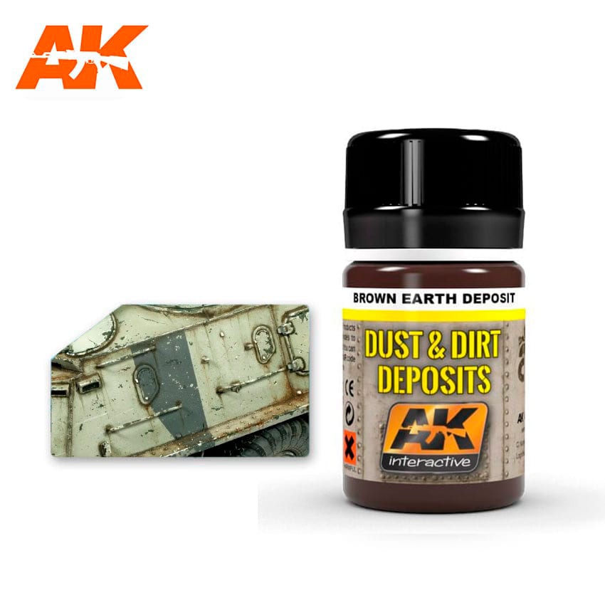 AK Interactive Brown Earth Deposit | 8436535575133