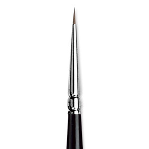 Da Vinci Watercolor Series 10 Maestro Kolinsky Sable Brush - Round, Short Handle, Size 2/0 | 4017505000257