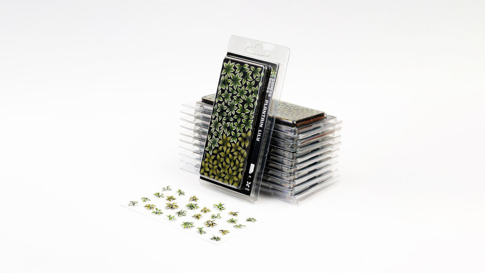 Gamers Grass Static Tuft Laser Plants - Plantain Lily | 738956790125