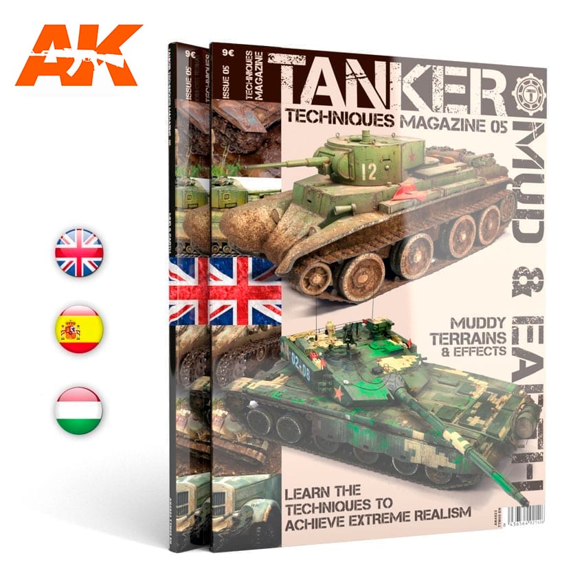 AK Interactive TANKER 05 'MUD'- English | 8436564921406