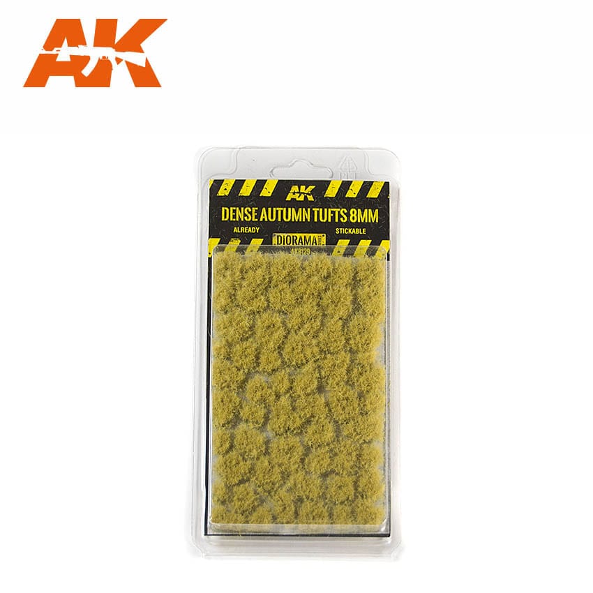 AK Interactive Dense Autumn Tufts 8mm | 8435568301535